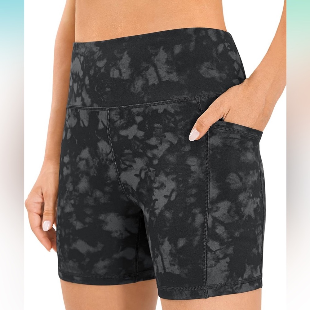 Tie-Dye Biker Shorts
